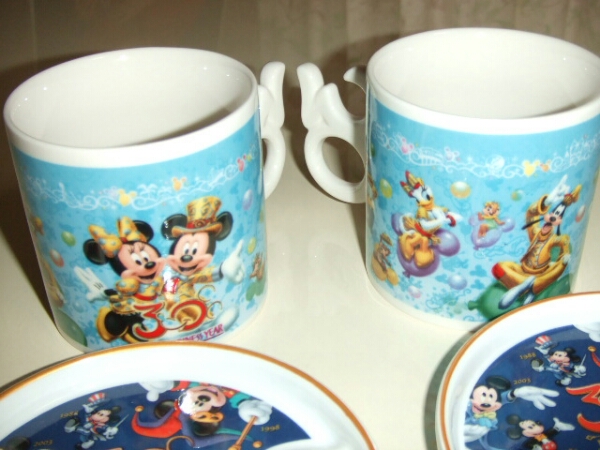 TDR30周年限定☆スーベニアカップ☆プレート☆セット☆新品