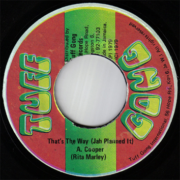 Rita Marley Wailers That's The Way ウェイラーズ ボブマーリー_画像1