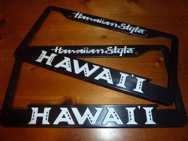 ローカルモーション Local Motion LocalMotion ハワイアンスタイル ナンバーフレーム ライセンススレーム ハワイ in4mation Hilife usdm ⑩_希少！！HAWAIIAN STYLE店頭限定モノ！