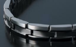 # most discussed germanium chip 3 piece attaching titanium bracele white 8mm width #