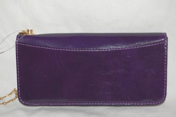  prompt decision! new goods!ANNA SUI* Anna Sui * long wallet purple 