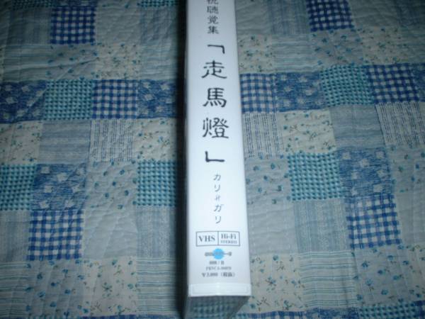 激レア！cali≠gari(カリガリ)廃盤ビデオ『視聴覚集/走馬燈』_画像3