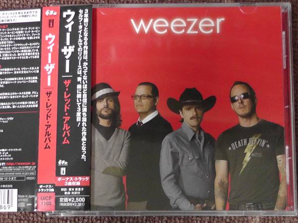 Weezer / ウィーザー ～ (Red Album) / レッド・アルバム　 　 　　　　　　　　　　　　　　　　　　　　　　　　　　Rivers Cuomo関連 　_画像1