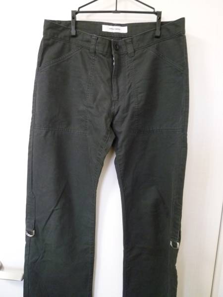 SUPER HAKKA/ Super Hakka ^ black hem 2WAY simple chino pants M/44