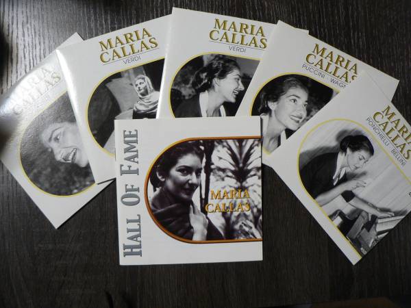 5CD マリア・カラス/HALL OH FAME BOX/MARIA CALLAS_画像3