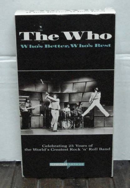 ザ・フー THE WHO/Who's Better,Who's～(VHS)　送料無料_画像1