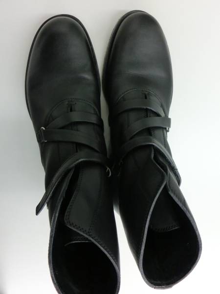 USED美品★ＧＵＣＣＩ★高級(jí)レザーブーツ?ブラック★