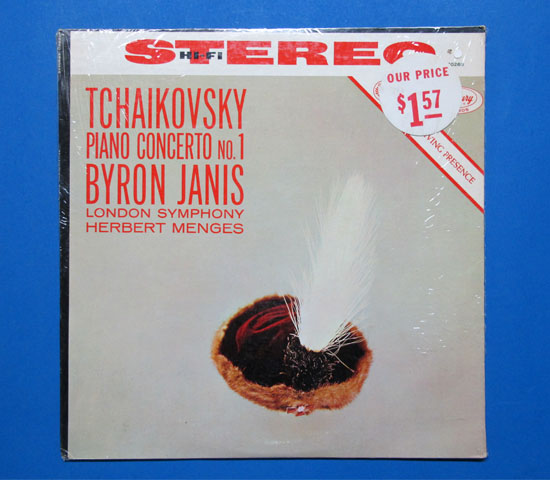 ◆BYRON JANIS/TCHAIKOVSKY ◆MERCURY 米 STEREO