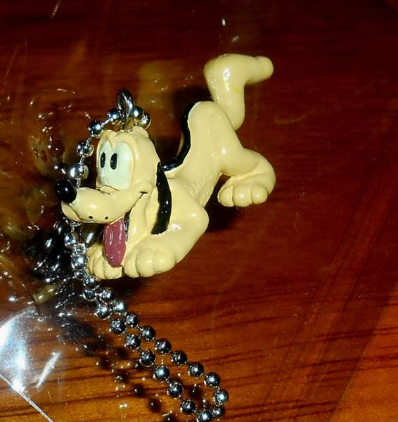 ★ディズニー 犬 プルート マスコットホルダー 1個