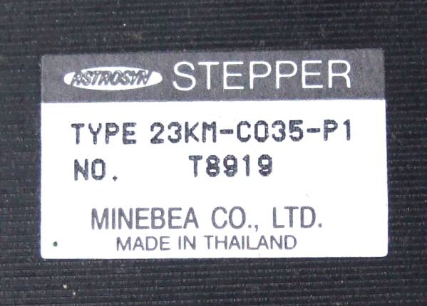23-12/14 motor E *STEPPER 23KM-CO35-P1 принадлежности 1 следующий сторона.2 следующий сторона gya