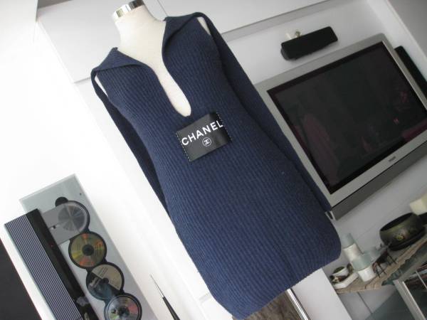CHANELシャネルのカシミアニット☆ワンピース風(fēng)