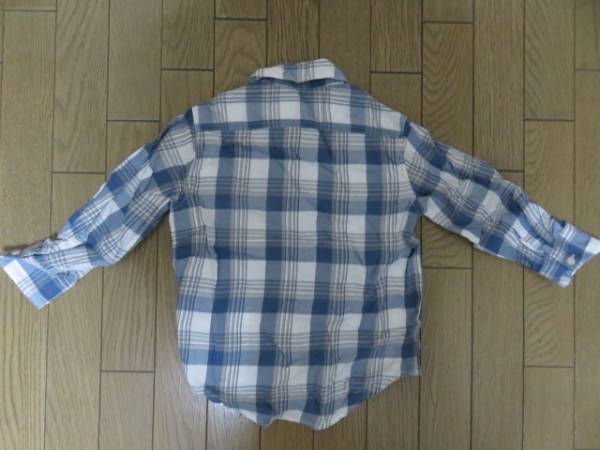 【新品】GAP Kidsチェック長(zhǎng)袖シャツ　綿１００％?。保保? bimg=