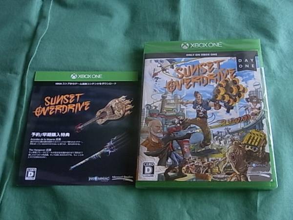 ★新品 XBOX ONE Sunset Overdrive サンセットオーバードライブ xboxone
