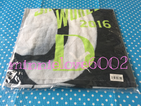 SHINee WORLD 2016*D×D×D* официальный товары * полотенце * спорт полотенце *KEY ключ * новый товар нераспечатанный 