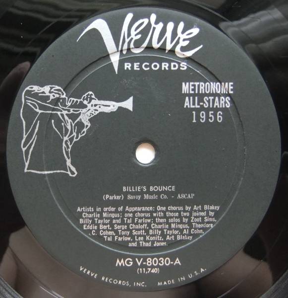 ◆ METRONOME ALL-STARS 1956 / ELLA FITZERALD ◆ Verve MGV-8030 (trumpet:dg) ◆_画像3