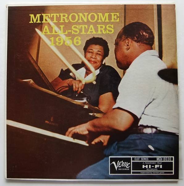 ◆ METRONOME ALL-STARS 1956 / ELLA FITZERALD ◆ Verve MGV-8030 (trumpet:dg) ◆_画像1