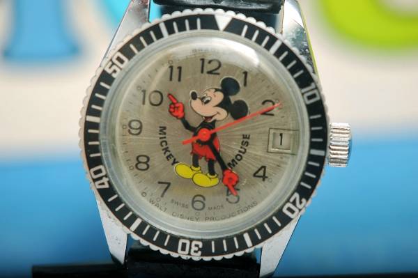 即決　ヴィンテージ　 美品　BRADLEY　 スポーツマン　 ミッキーマウス　 手巻腕時計　ブラッドレイ　ディズニー