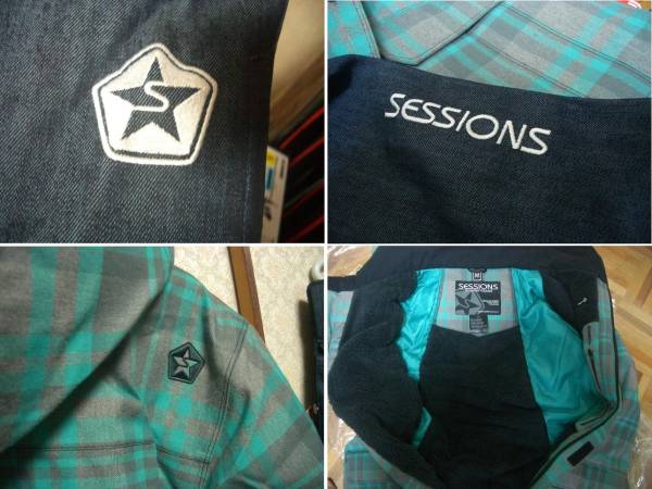 送料込み 新品 SESSIONS セッションズ Denim Pant デニム 上下セットM 送料無料_画像3