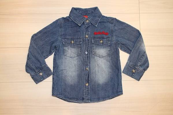 * прекрасный товар * baby doll рубашка полная распродажа Denim 100!