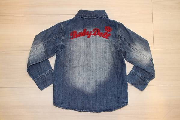 * прекрасный товар * baby doll рубашка полная распродажа Denim 100!