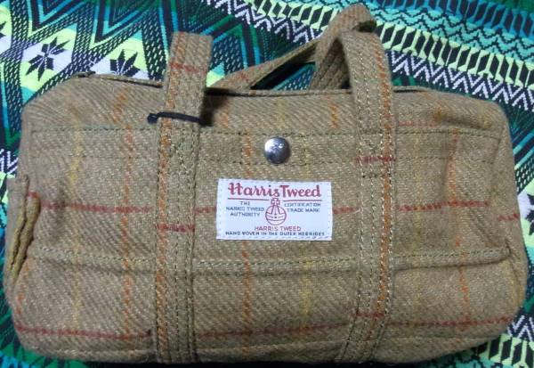  new goods Harris tweed Harris Tweed Mini Boston bag 