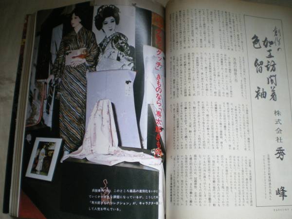 ★きものビジネス　1980　日本繊維新聞社★_画像3