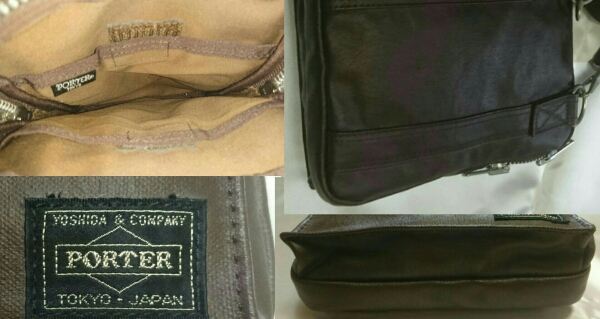吉田カバン　PORTER　ポーター　ショルダーバッグ?。ǎ樱ˉ隶绁场ˉ榨戛`スタイル　中古品　B002
