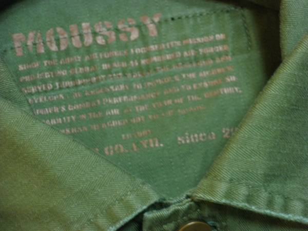  Moussy military shirt jacket moussy size 2