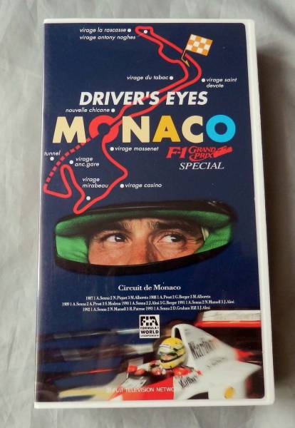 # driver's * I # Monaco GP#A Senna 7 war 6.#\'87~91 year 