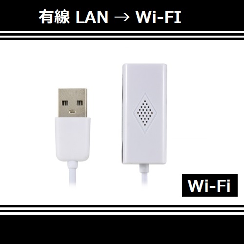 【I0011】Wi-Fi Express Adapter | 有線 LAN を無線 LAN (Wi-Fi) に_画像2