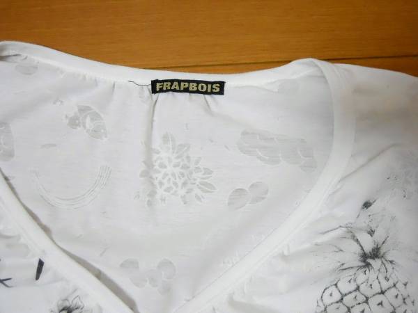  Frapbois FRAPBOIS print pattern piling put on cut and sewn do Le Mans sleeve 1 (3E