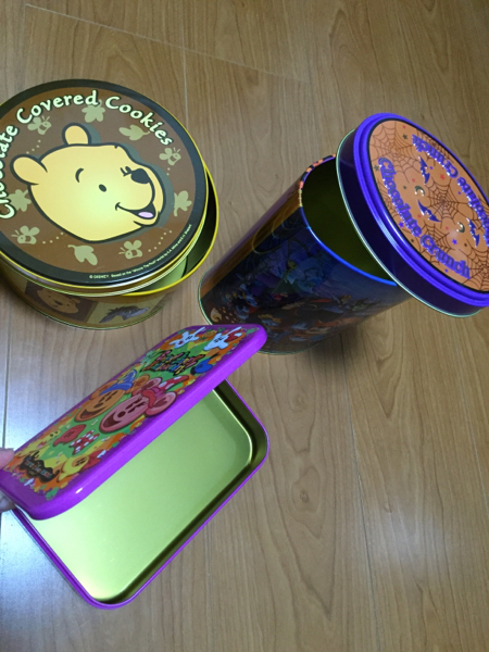  Tokyo Disney character empty can 3 point set 