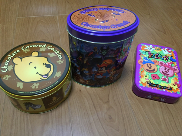  Tokyo Disney character empty can 3 point set 