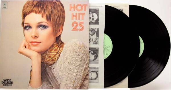LP HOT HIT25 Let it be Alone Agein ヒットポップス25曲 a2