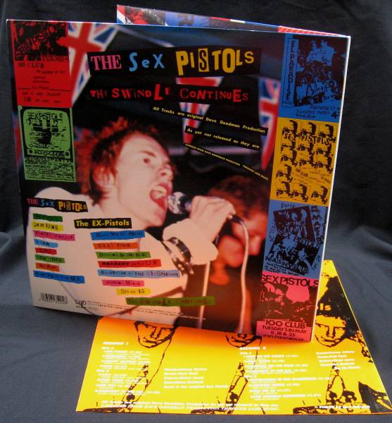 LP【The Swindle Continues ザ・スウィンドル・コンティニューズ】The Sex Pistols（セックス・ピストルズ）_画像3