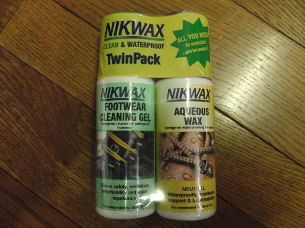 NIKWAX　ニクワックス　クリーニングジェル＆アクイノス_画像1