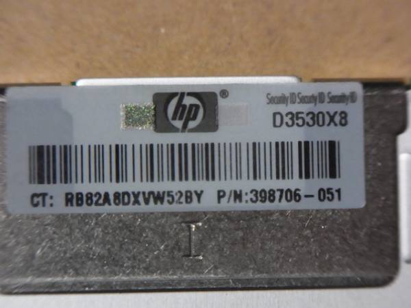 *HP original PC2-5300F FB-DIMM 240Pin 1Gx2 sheets 2GB (DDR1192)