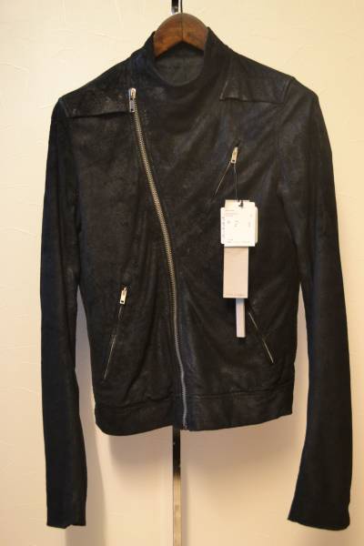 rickowensリックオウエンス NEW SAFARI BIKER レザージャケット rickowensリックオウエンス NEW SAFARI BIKER レザージャケット