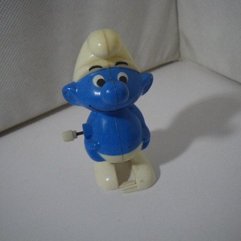 ビンテージ スマーフ Wind-up toy SMURF c124