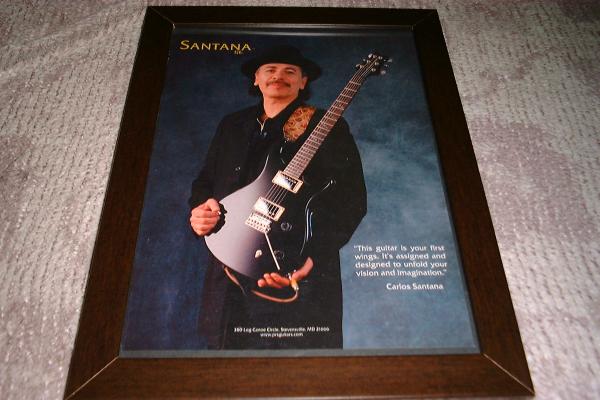 karu Roth * Santana guitar USA advertisement 2001 year 