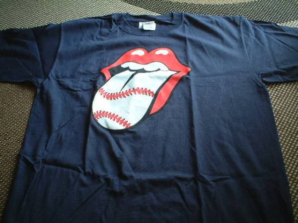 ボストン レッドソックス★限定 記念Ｔシャツ?ローリング ストーンズ/STONES ミックジャガー★メジャーリーグ★ キースリチャーズ MLB