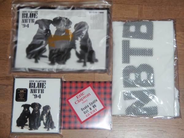 ERIC CLAPTON エリック クラプトン★BLUE★限定 プロモ盤★MID VALLEY★６ＣＤ＋BONUS２CD★交換ディスク付き★Tシャツ付き