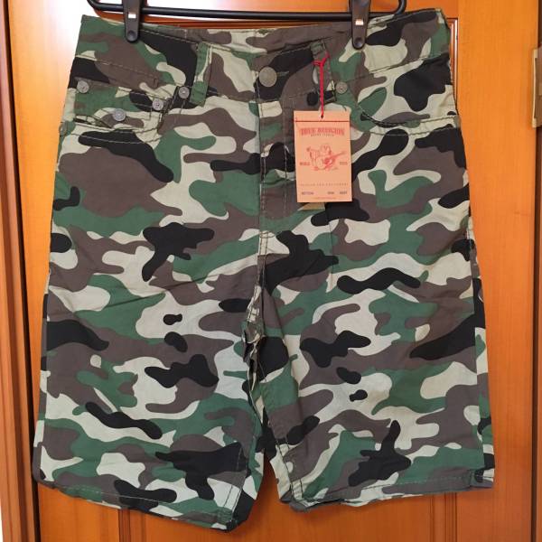 TRUE RELIGION CAMOUFLAGE SWIM SHORTS 水陸両用 　カモフラ_画像1