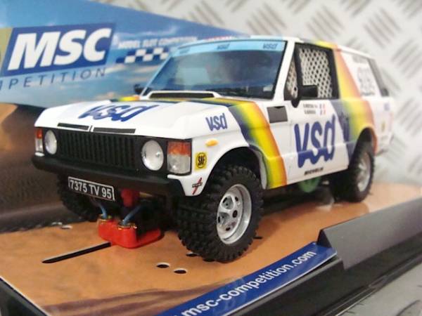 1/32 MSC 7407 Range Rover Paris-Dakar 1981 スロットカー