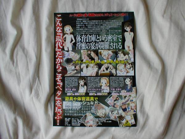 WestVision 體育倉庫物語 チラシ 玉姫金魚先生