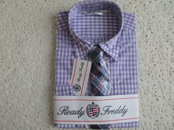 Ready Freddy 新品　ネクタイ付シャツ（110）七五三入學(xué)式　パ