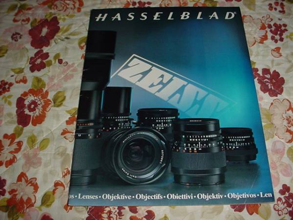  prompt decision! Hasselblad lens catalog 