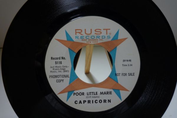 ▲EP盤 Capricorn / Old Time Movies / Poor Little Marie US/見本▲_画像2