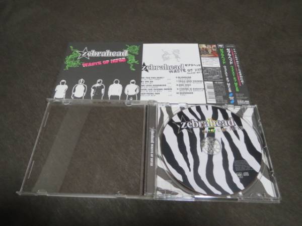 ★美品★zebrahead WASTE OF MFZB ゼブラヘッド 日本盤_画像3