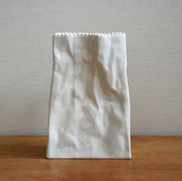 ローゼンタール Rosenthal Paperbag 紙袋 VASE Tapio Wirkkala 花器 花瓶_画像1
